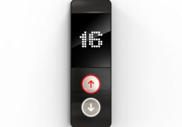 Этажная кнопка Genemek Retina 2012