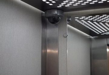 установка видеонаблюдения в лифте